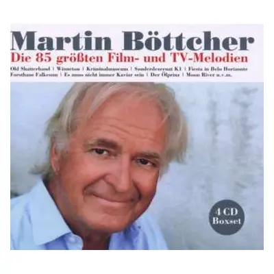 4CD/Box Set Martin Böttcher: Die 85 Größten Film- Und TV-Melodien