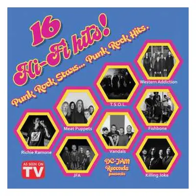 LP Various: 16 Hi-Fi hits! Punk Rock Stars… Punk Rock Hits. LTD | CLR