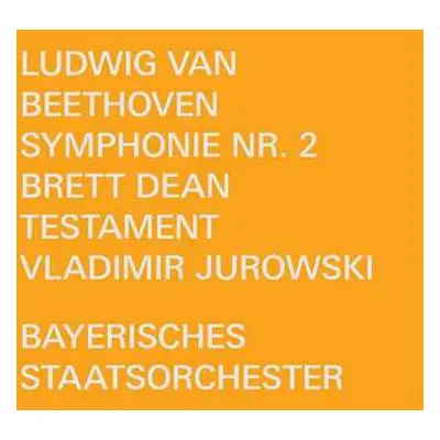 CD Ludwig van Beethoven: Symphonie Nr. 2 / Testament