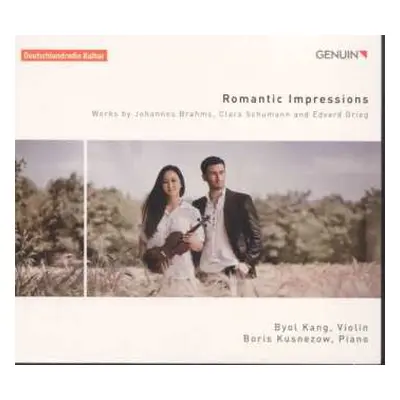 CD Johannes Brahms: Byol Kang & Boris Kusnezow - Romantic Impressions