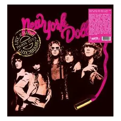 LP New York Dolls: Live At Radio Luxembourg Paris France December 1973