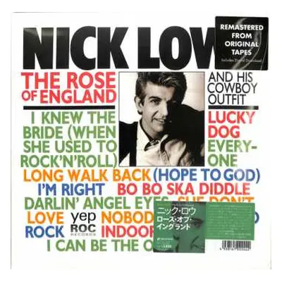 LP Nick Lowe And His Cowboy Outfit: The Rose Of England