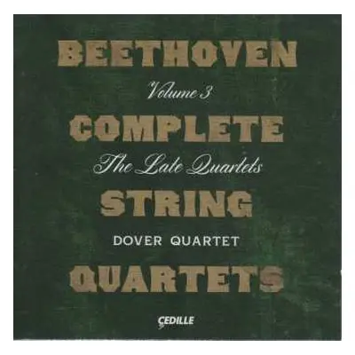 3CD Ludwig van Beethoven: Sämtliche Streichquartette Vol.2