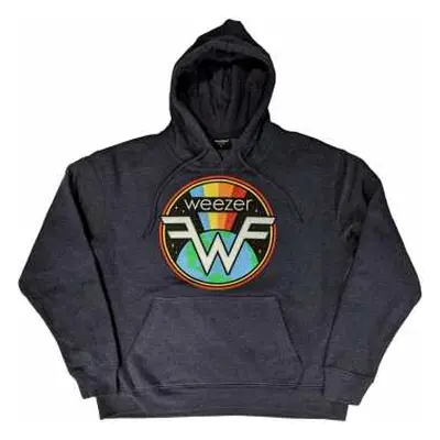 Weezer Unisex Pullover Hoodie: Symbol Logo (medium) M