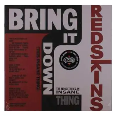 EP Redskins: Bring It Down (This Insane Thing) LTD | CLR