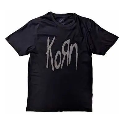 Korn Unisex Hi-build T-shirt: Logo (small) S