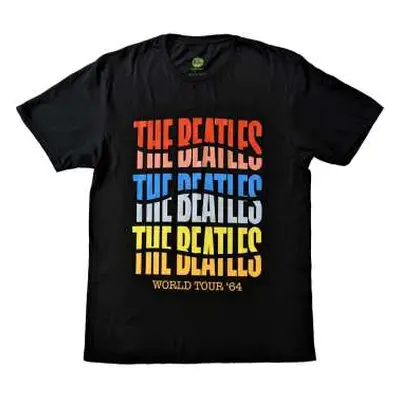 The Beatles Unisex T-shirt: Colour Wave (large) L