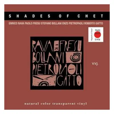 2LP Paolo Fresu: Shades of Chet CLR | DLX | LTD