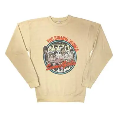 The Rolling Stones Unisex Sweatshirt: Some Girls Circle (medium) M