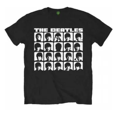 Tričko Hard Days Night Faces Mono XL