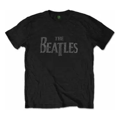 Tričko Drop T Logo The Beatles XL