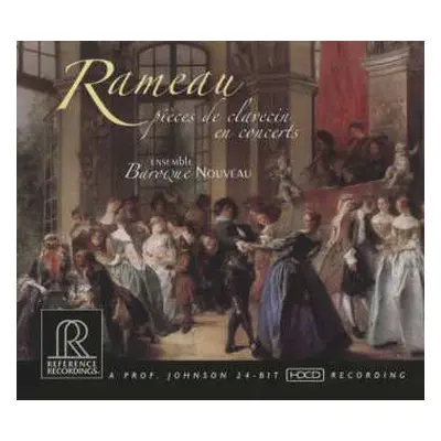 CD Jean-Philippe Rameau: Pièces De Clavecin En Concert