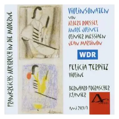 CD Albert Roussel: Felicia Terpitz & Bernhard Fograscher - Violinsonaten