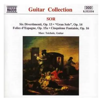 CD Marc Teicholz: Sor: Guitar Music Opp. 13, 14, 15a-c And 16 / Guitar Collection