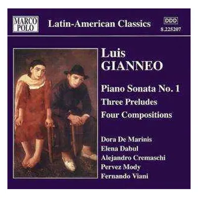 CD Luis Gianneo: Klavierwerke Vol.3