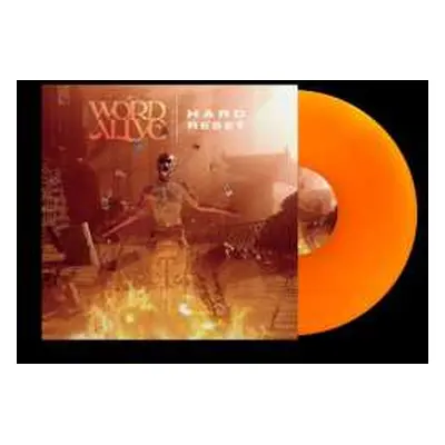 LP The Word Alive: Hard Reset (slow Burn Orange Vinyl)