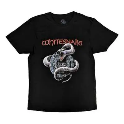 Whitesnake Unisex T-shirt: Silver Snake (x-large) XL