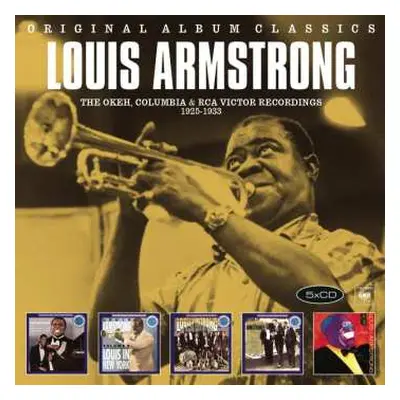 5CD Louis Armstrong: Original Album Classics: The Okeh, Columbia & RCA Victor Recordings 1925-19