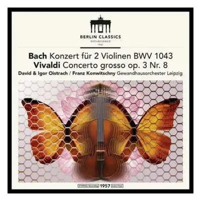 LP Johann Sebastian Bach: Bach Konzert Für Zwei Violinen Und Orchester D-Moll BWV 1043 / Vivaldi