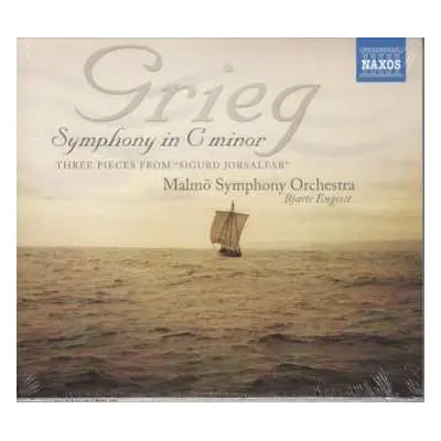 CD Edvard Grieg: Symphony In C Minor - Three Pieces Form 'Sigurd Jorsalfar'