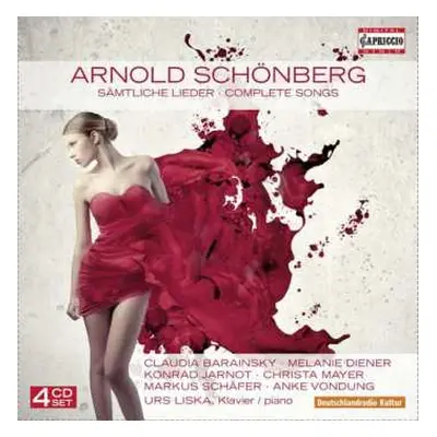 4CD/Box Set Arnold Schoenberg: Sämtliche Lieder · Complete Songs