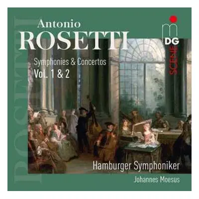 2CD Antonio Rosetti: Symphonies & Concertos Vol. 1 & 2