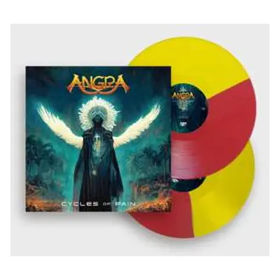 2LP Angra: Cycles Of Pain(red/yellow Split-colored)