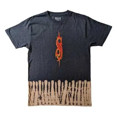 Slipknot Unisex T-shirt: The End So Far Tribal S Bleach (back Print & Wash Collection) (x-large)