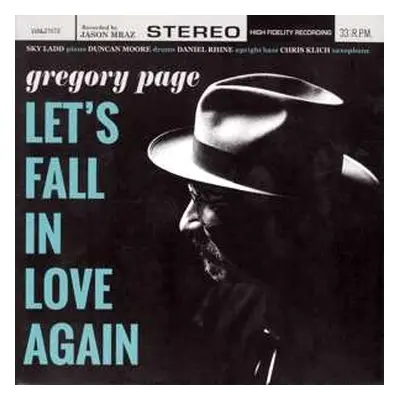 CD Gregory Page: Let's Fall In Love Again