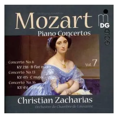 SACD Wolfgang Amadeus Mozart: Piano Concertos Vol. 7: Concerto No. 6 KV 238 - B flat major • Con