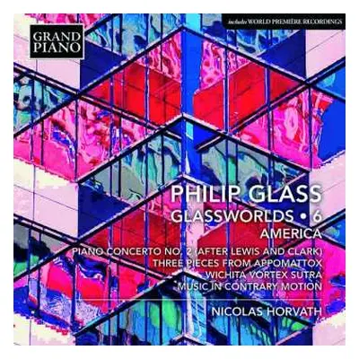 CD Philip Glass: Glassworlds 6: America