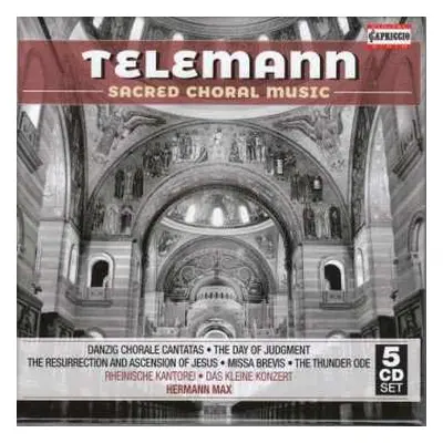 5CD Georg Philipp Telemann: Geistliche Chorwerke