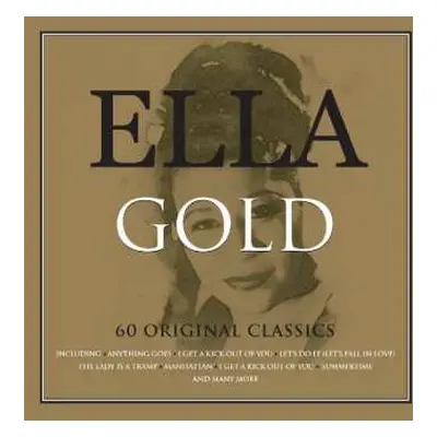 3CD Ella Fitzgerald: Gold: 60 Original Classics