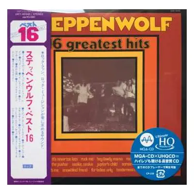 CD Steppenwolf: 16 Greatest Hits LTD