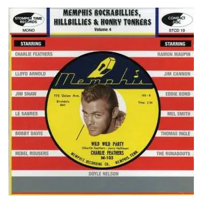 CD Various: Memphis Rockabillies, Hillbillies & Honky Tonkers Volume 4: Memphis Records