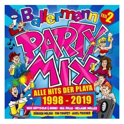 3CD Various: Ballermann Party Mix: Alle Hits Der Playa 1998 - 2019