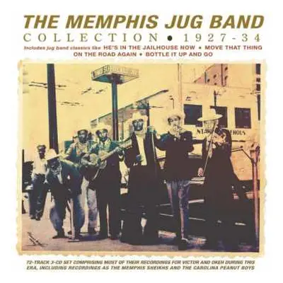 3CD Memphis Jug Band: The Memphis Jug Band Collection 1927-34