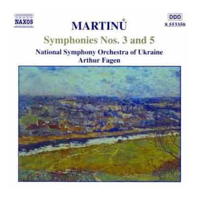 CD Bohuslav Martinů: Symphonies Nos. 3 And 5