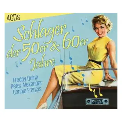 4CD Various: Schlager Der 50er & 60er Jahre