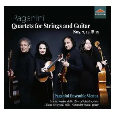 CD Niccolò Paganini: Gitarrenquartette Nr.7,4,15