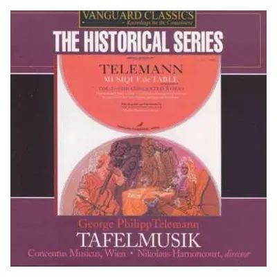 2CD Georg Philipp Telemann: Tafelmusik (Production III)