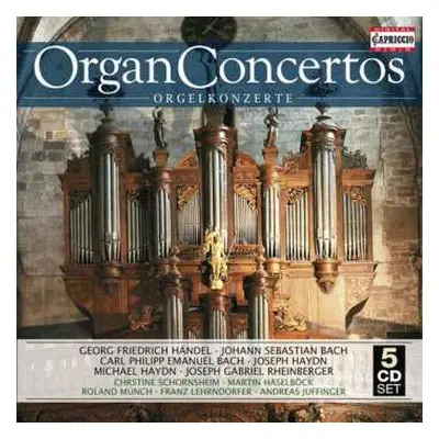 5CD/Box Set Johann Sebastian Bach: Organ Concertos