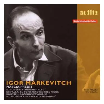 CD Franz Schubert: Igor Markevitch Vol.1