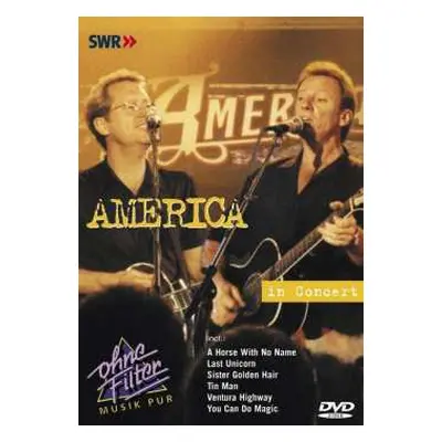 DVD America: In Concert