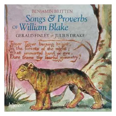 CD Benjamin Britten: Songs & Proverbs Of William Blake