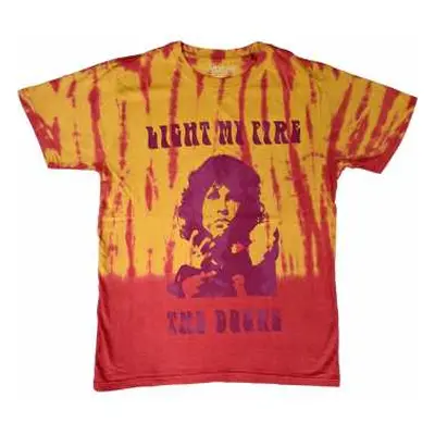 The Doors Unisex T-shirt: Light My Fire (wash Collection) (small) S