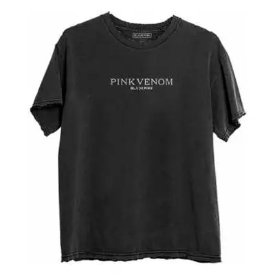 Blackpink Unisex T-shirt: Pink Venom (back Print) (medium) M