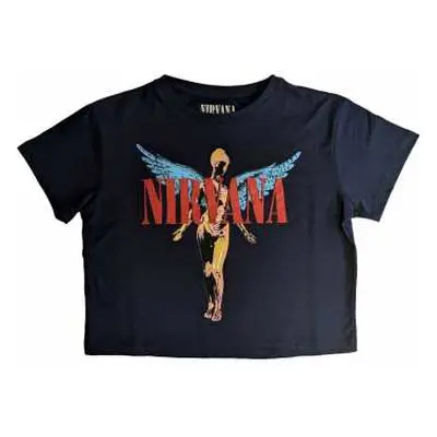 Nirvana Ladies Crop Top: Angelic (xx-large) XXL