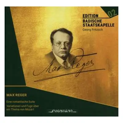 CD Max Reger: Variationen & Fuge über Ein Mozart-thema Op.132