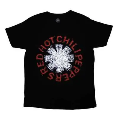 Red Hot Chili Peppers Unisex T-shirt: Scribble Asterisk (large) L